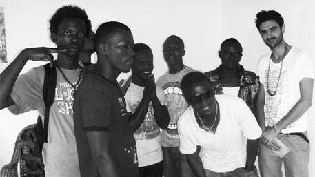 Way Out Studios. Freetown, Sierra Leone